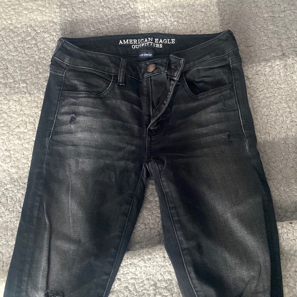AEO Destroyed Jegging
